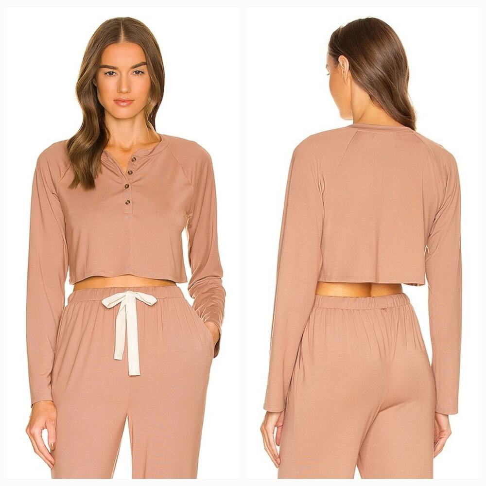 Privacy Please Camille Top in Tan Small